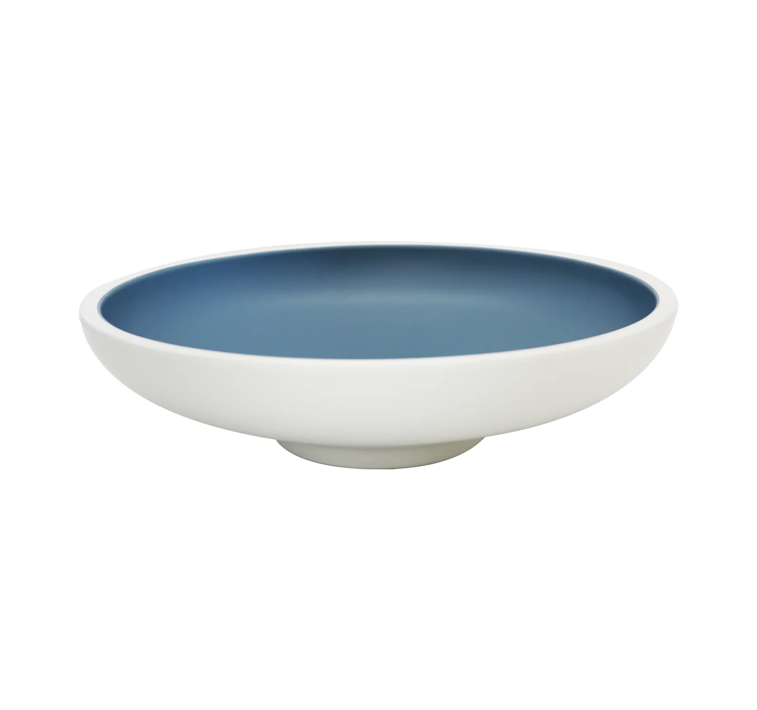 EFAY PLATTER BOWL ROUND 30CM SMOKE BLUE (PBR0161)