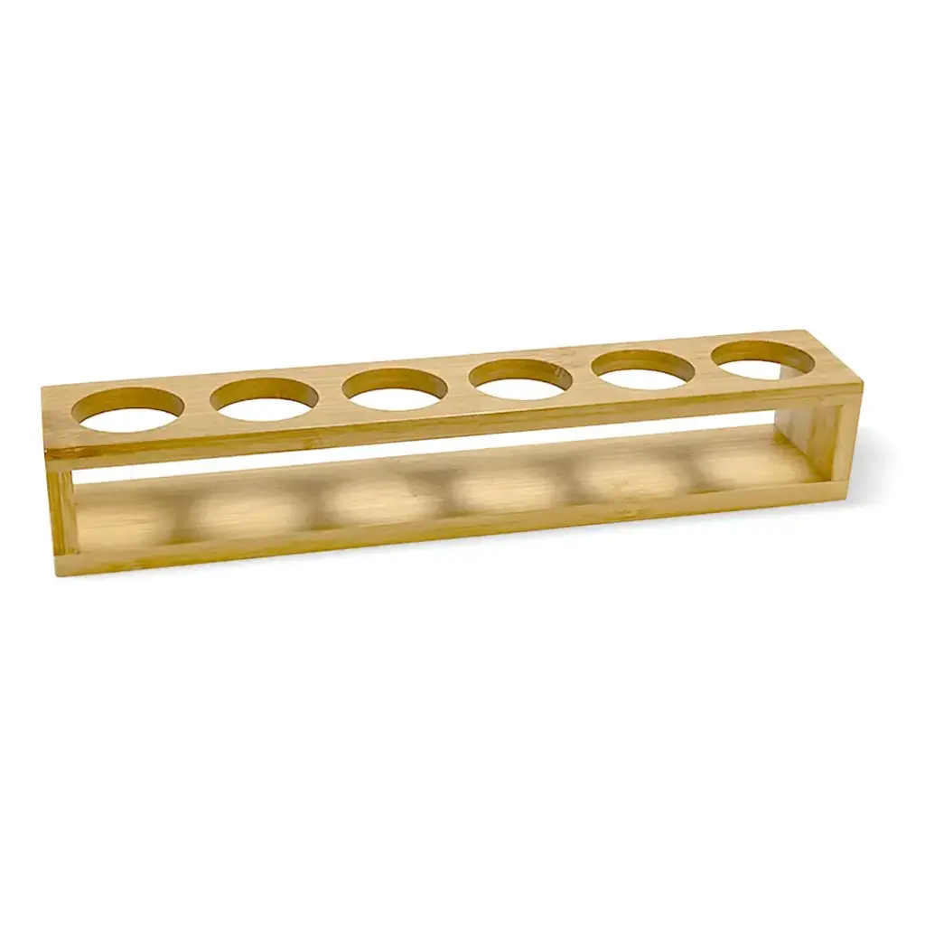 BAMBOO 12 SHOT GLASS SERVING (30943)