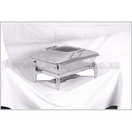 CHAFING DISH INDUCTION RECT GLASS LID 9LT (CDS4200)