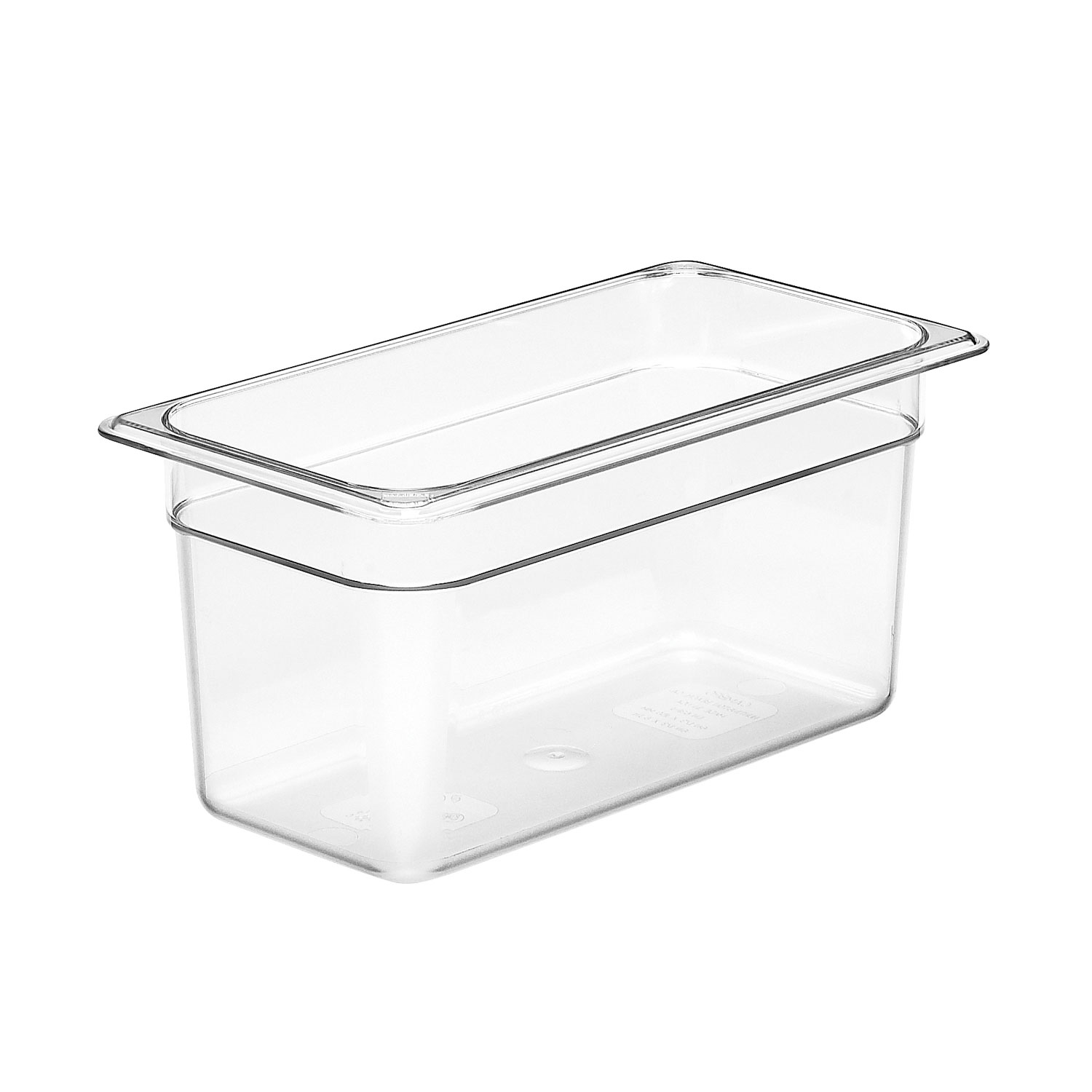 CAMBRO INSERT THIRD CLEAR 5.3LT POLYCARB (INT5063-C)