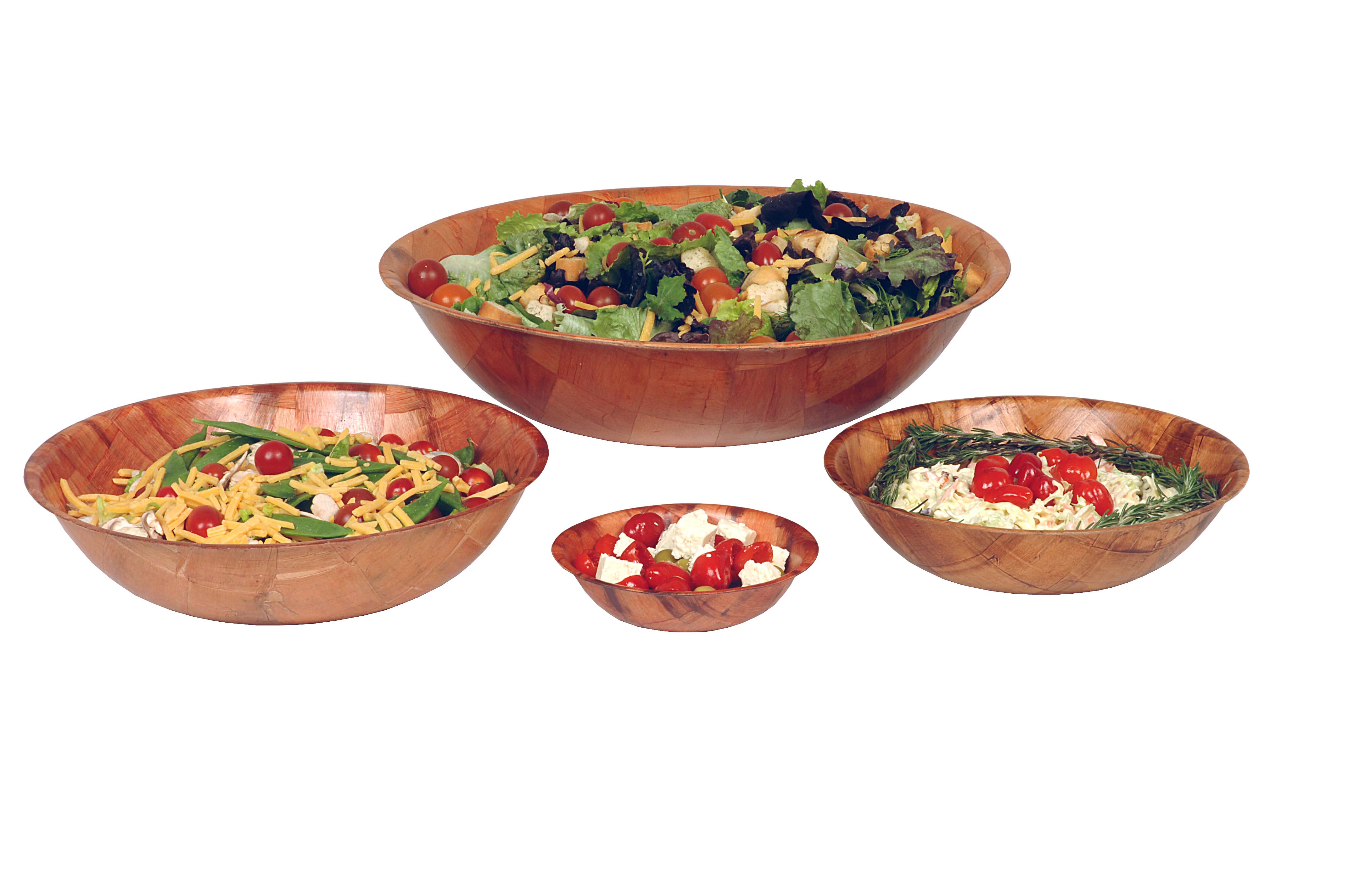 BOWL SALAD WOOD 150MM (SBW0150)