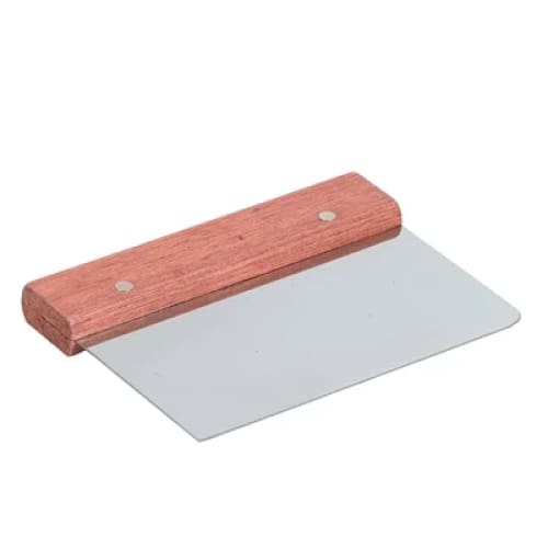 DOUGH CUTTER WOODEN HANDLE 150X110MM (DCS0001)
