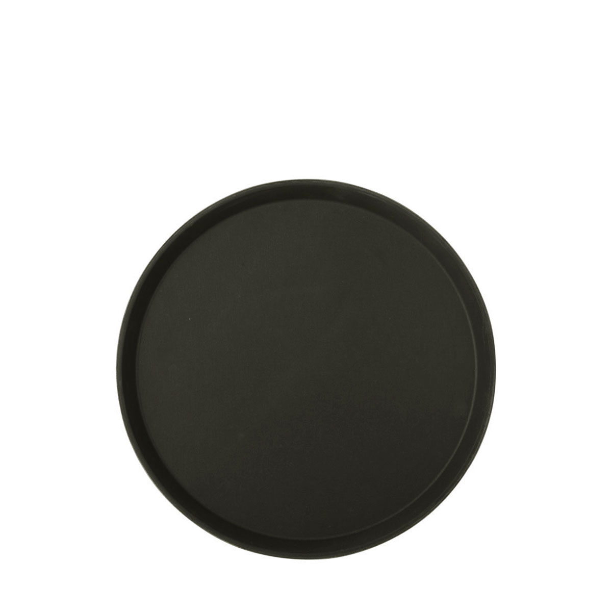 TRAY ROUND UTILITY BLACK 356MM GLOBAL (TRN0356)