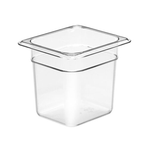 CAMBRO INSERT SIXTH 150MM CLEAR 2.2L POLYCARB(INS4150-C)