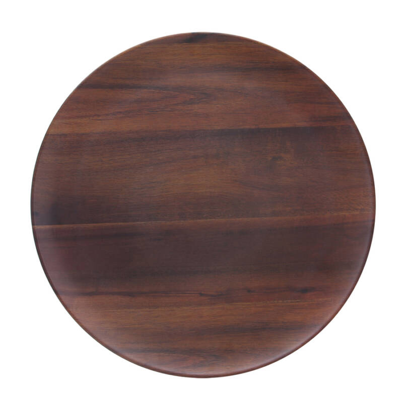 CARLISLE PLATTER WOOD GRAIN ROUND 457MM (PWG1100)