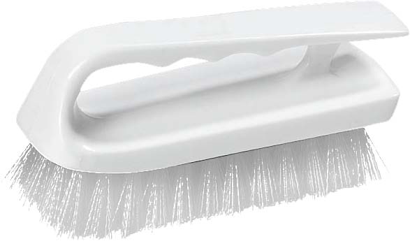 SCRUB BRUSH (LIP) POLYESTER 15 0MM WHITE (LSB4150)