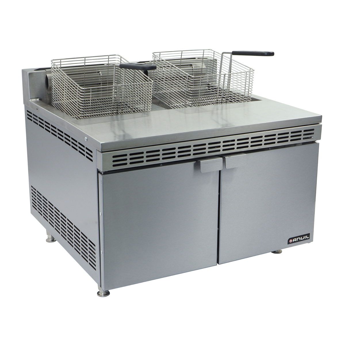 FISH FRYER ANVIL DOUBLE PAN GA S (FFA4120-R01)