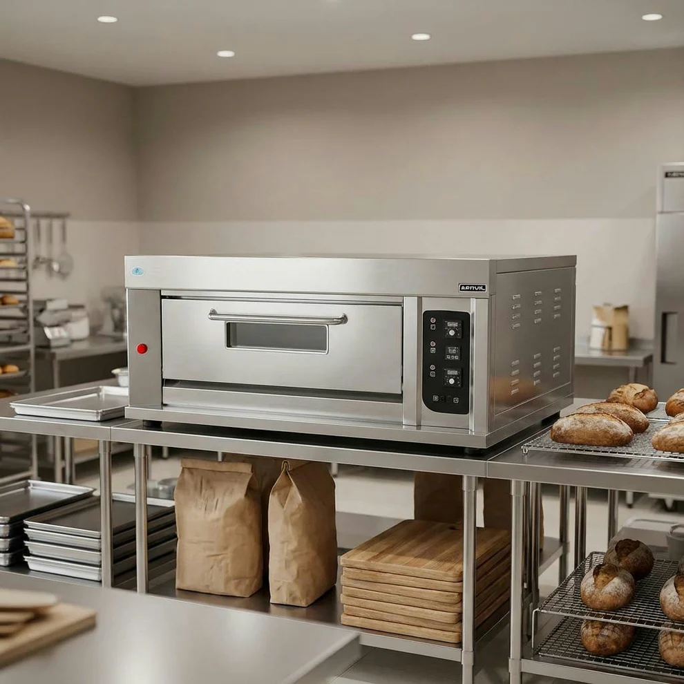 DECK OVEN ANVIL GAS 2 TRAY SIN GLE (DOA5001)