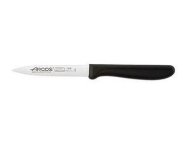 ARCOS PARING KNIFE SERRATED 100MM BLACK (8.188610)