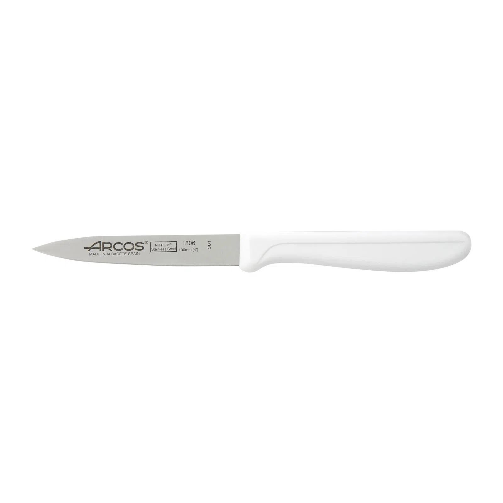 ARCOS PARING KNIFE SMOOTH 100MM WHITE (8.188624)