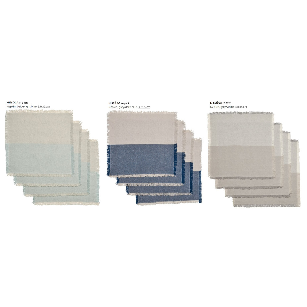 NAPKIN 100% COTTON 45X45 COLOU R (DATC45)