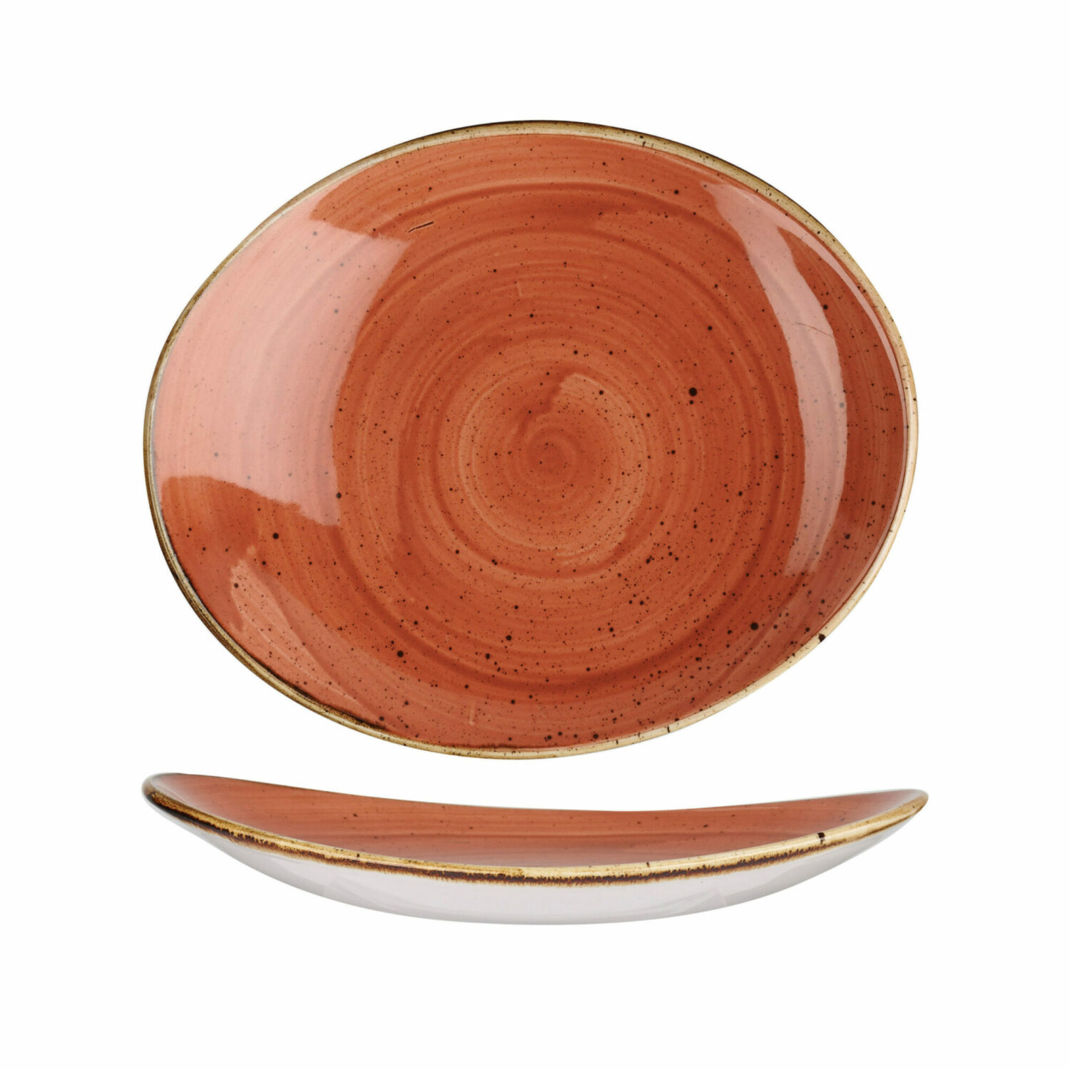 SPICED ORANGE COUPE PLATE 28.8 CM (CC-SSOS-EV11.1) (12)