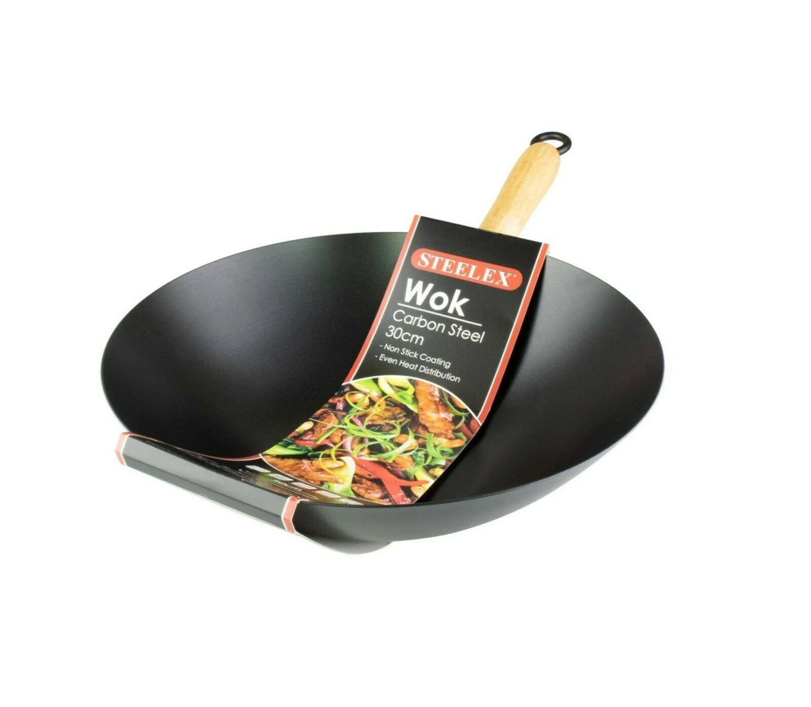 FRY PAN S/STEEL NON STICK 30CM NOVA CHEF (PP36305)