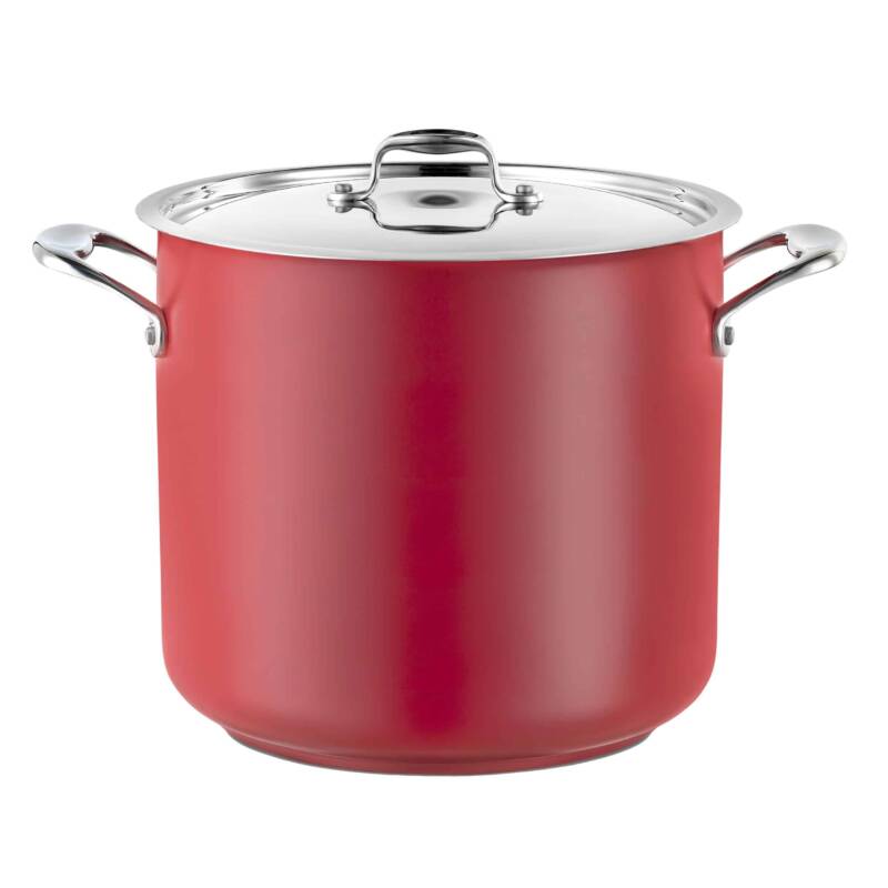 POT STOCK S/STEEL 13.6LT RED INFINITI (PRS0316)