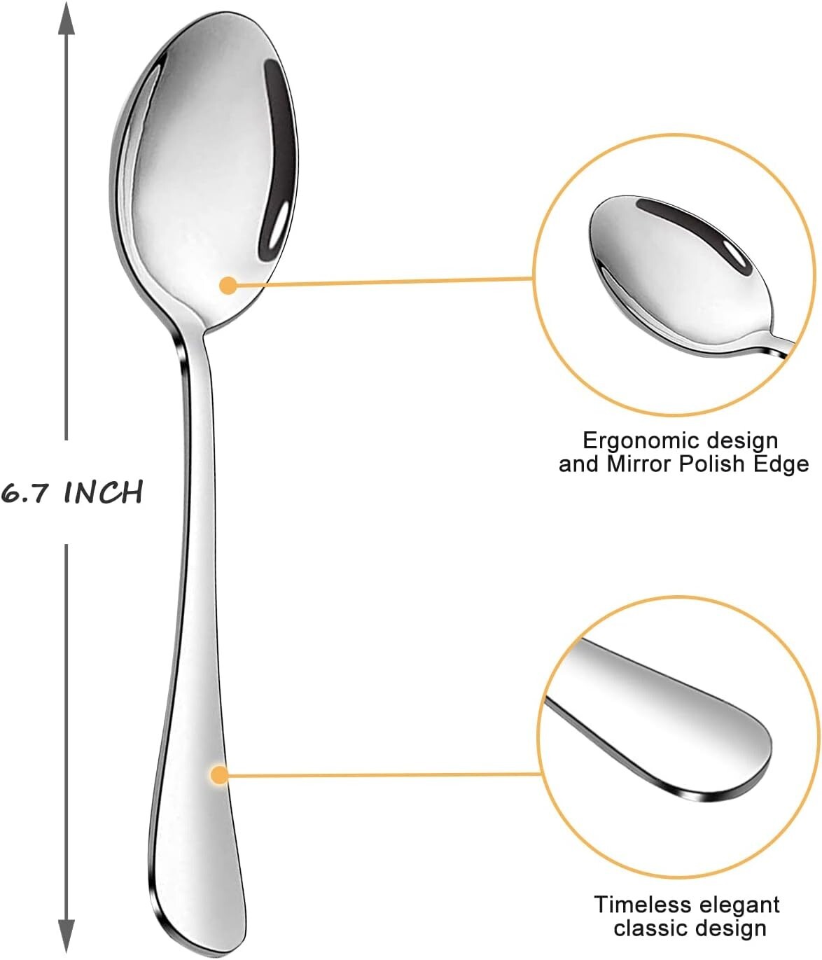 ALABAMA - 18/10 TABLE SPOONS (T2602)(12)