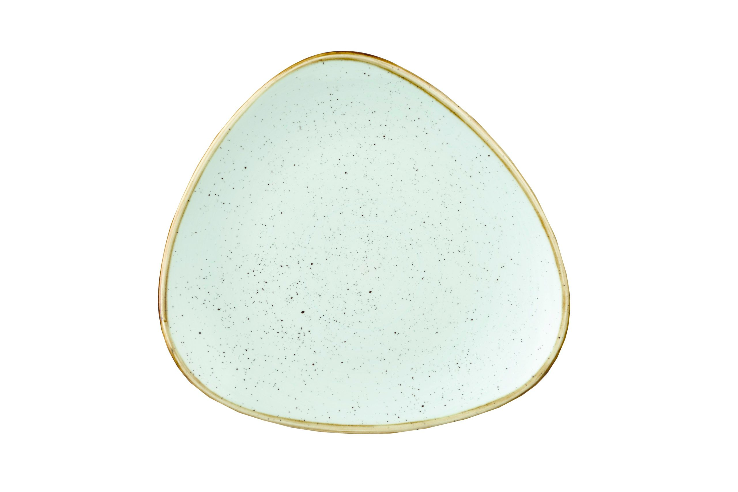 DUCK EGG BLUE TRIANGLE PLATE 31.1CM (CC-SDES-TR12.1) (6)