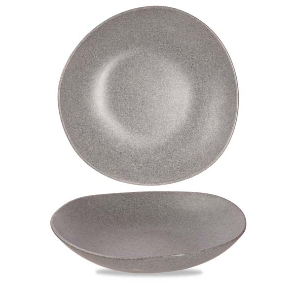 TRACE GRANITE BLACK MELAMINE B OWL 32CM (CC-ZPL-OGBM.1)