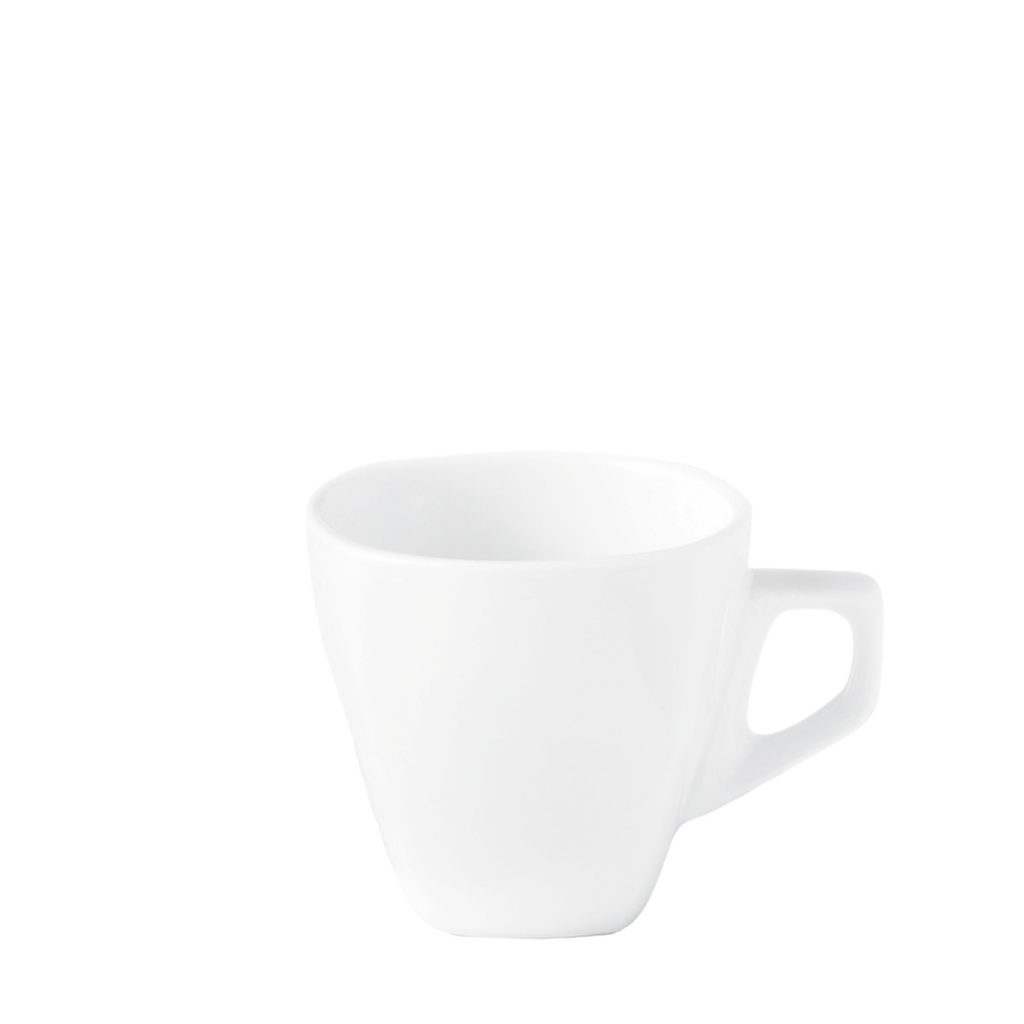 PRIMA WHITE SQUARE ESPRESSO CUP 60ML (DA-161)(24)