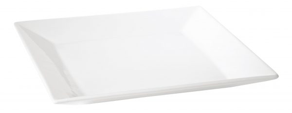 ACCENT WHITE QUADRILATERAL PLATE 36CM (NG6226B-36) (2)