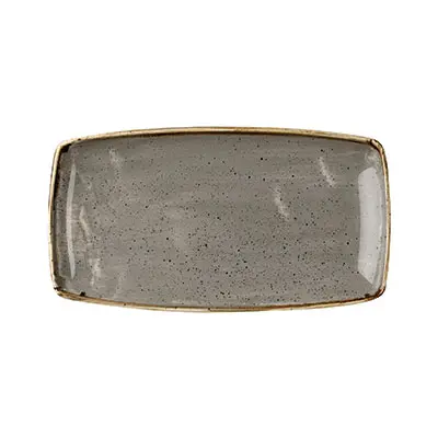 PEPPERCORN GREY OBLONG PLATE 35X18.5CM (CC-SPGS-OP14.1)(6)