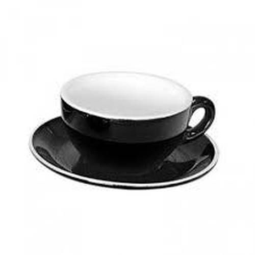 ITALIA BLACK SAUCER 14.2CM (GS-R809S-B) (12)