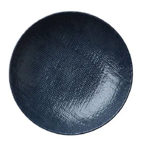 KNIT NAVY BLUE ROUND BOWL 23CM (LAKT1202123/HKZ15501) (12)