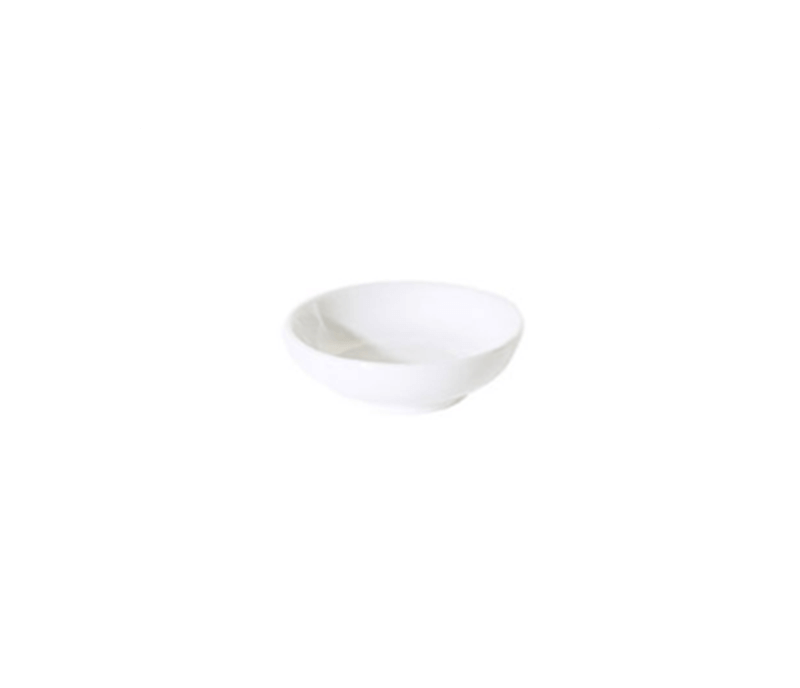PRIMA WHITE ROUND DISH 8CM (DA-226) (24)