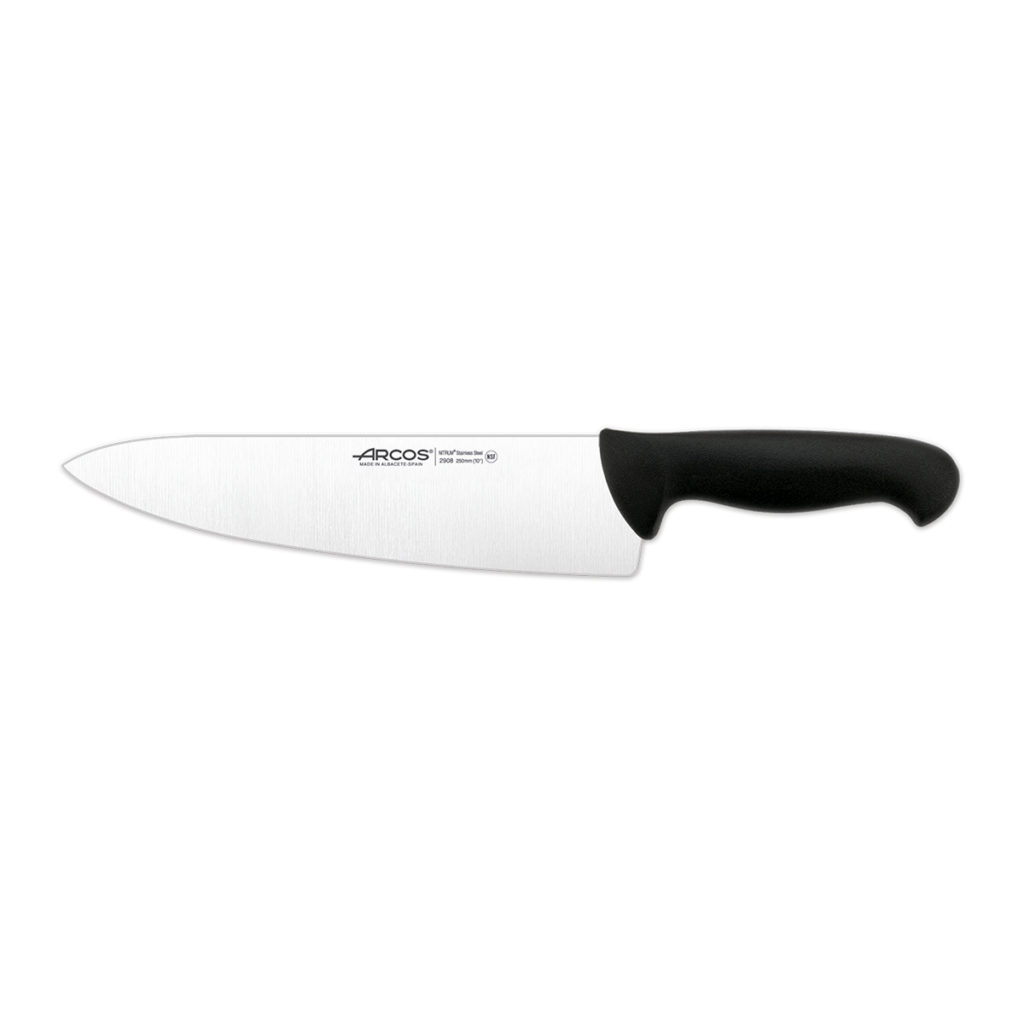 ARCOS CHEFS KNIFE 250MM BLACK (8.290825)