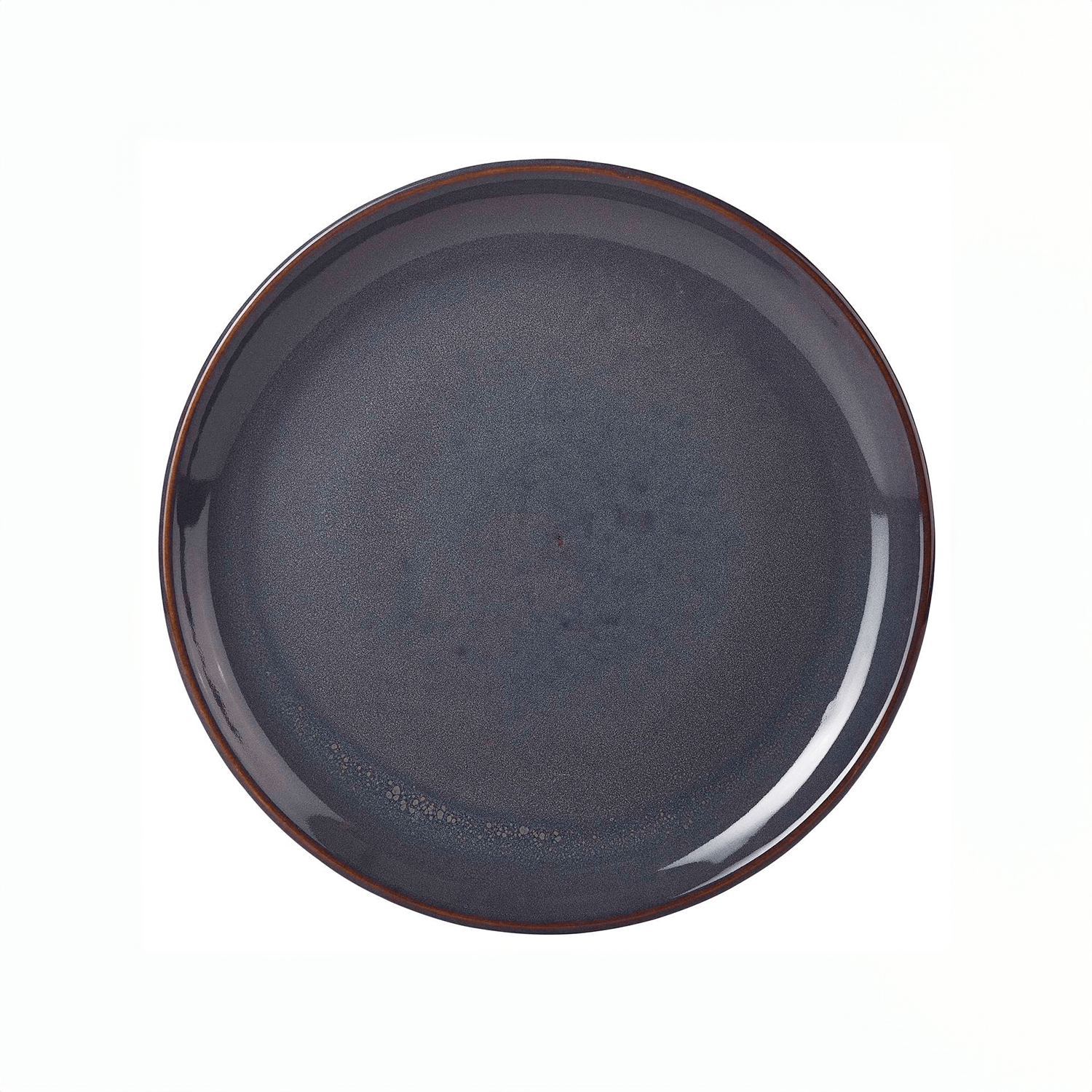 RUSTIC BLUE FUSION COUPE PLATE 23CM (29FUS332-03) (24)