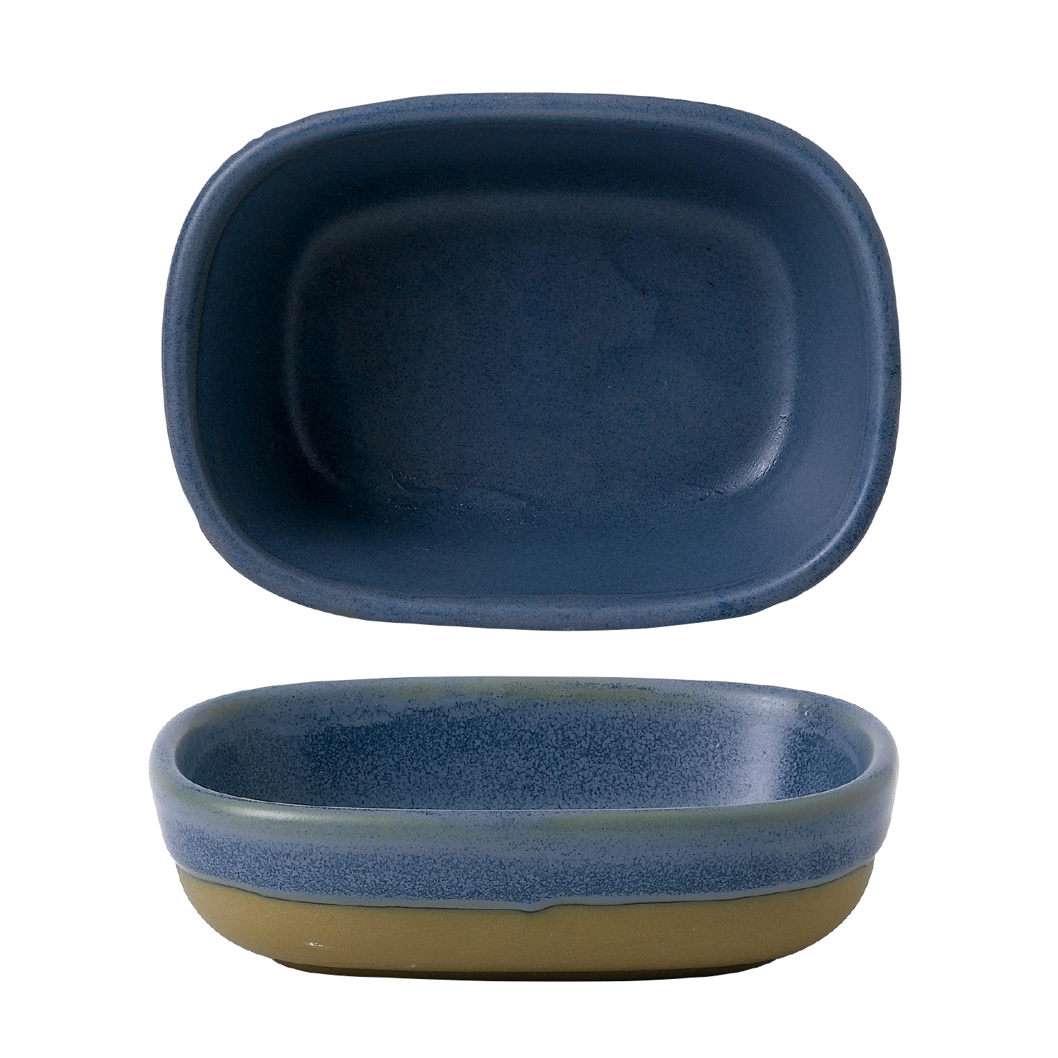 EMERGE OSLO BLUE SHALLOW TRAY 12X9X3.3CM (CC-EMBL-ET12.1)(6)