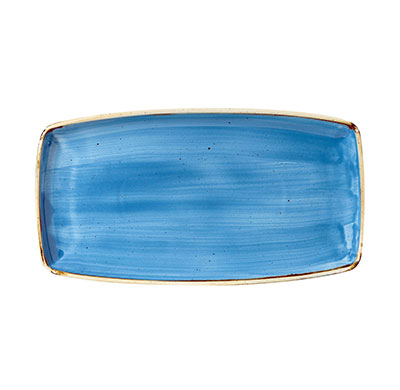 CORNFLOWER BLUE OBLONG PLATE 29.5X15CM (CC-SCFS-OP11.1) (12