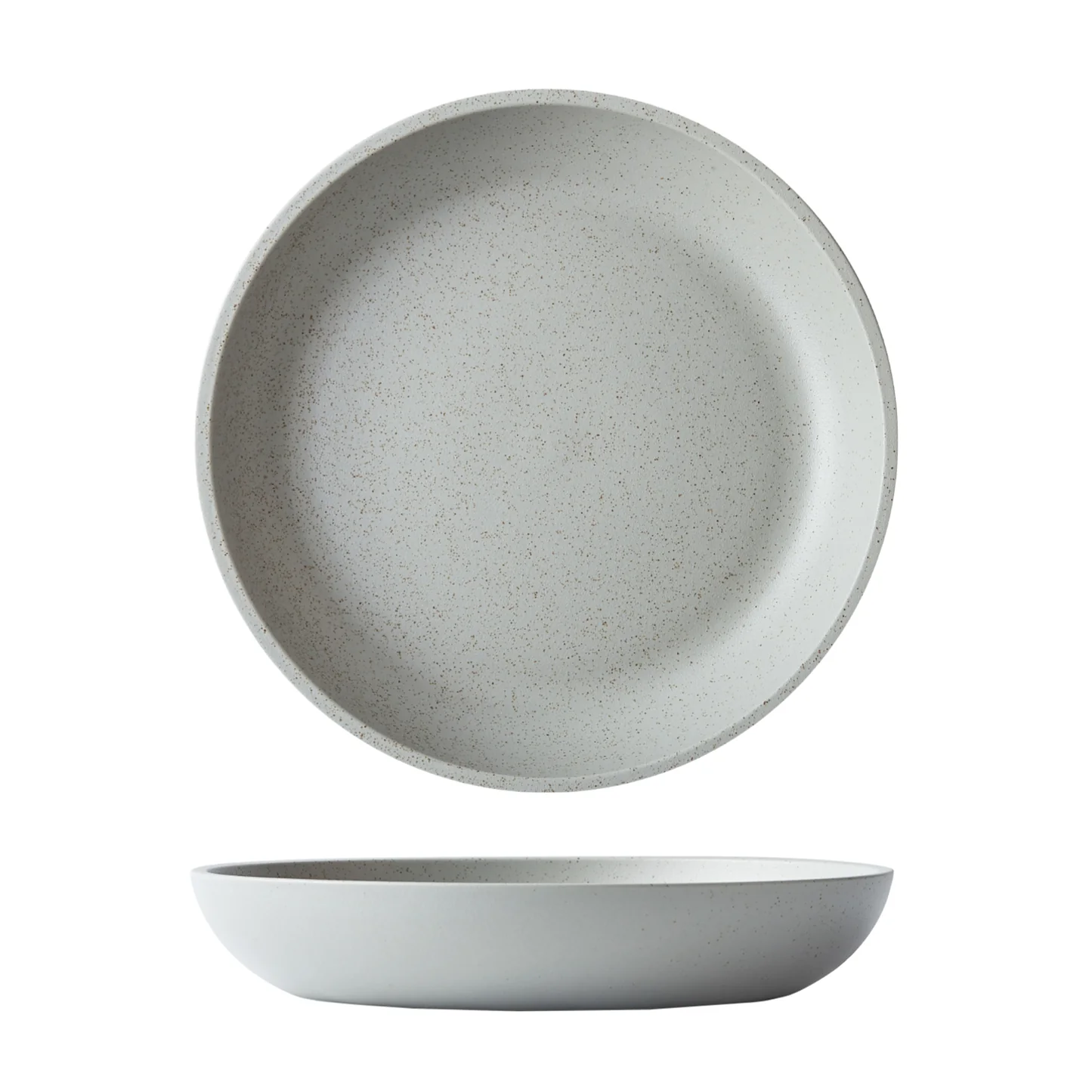 LUZERNE OLIVE: COUPE PLATE WHITE 26CM (LAOL1201126) 12