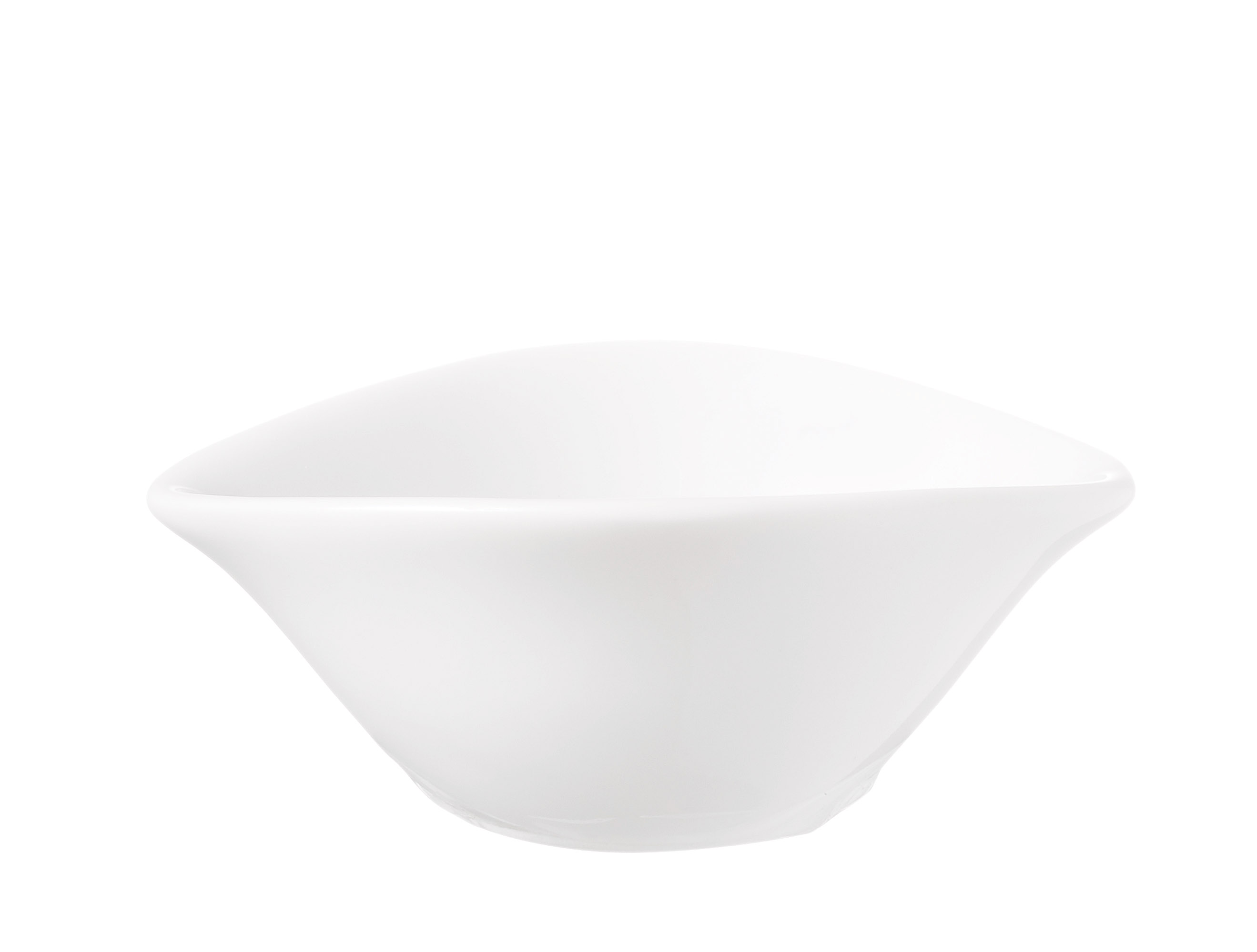 PRIMA WHITE SHARP ANGLE BOWL 8CM (DA-1021)(24)