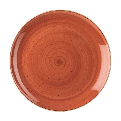 SPICED ORANGE COUPE PLATE 21.7 CM (CC-SSOS-EVP8.1) (12)