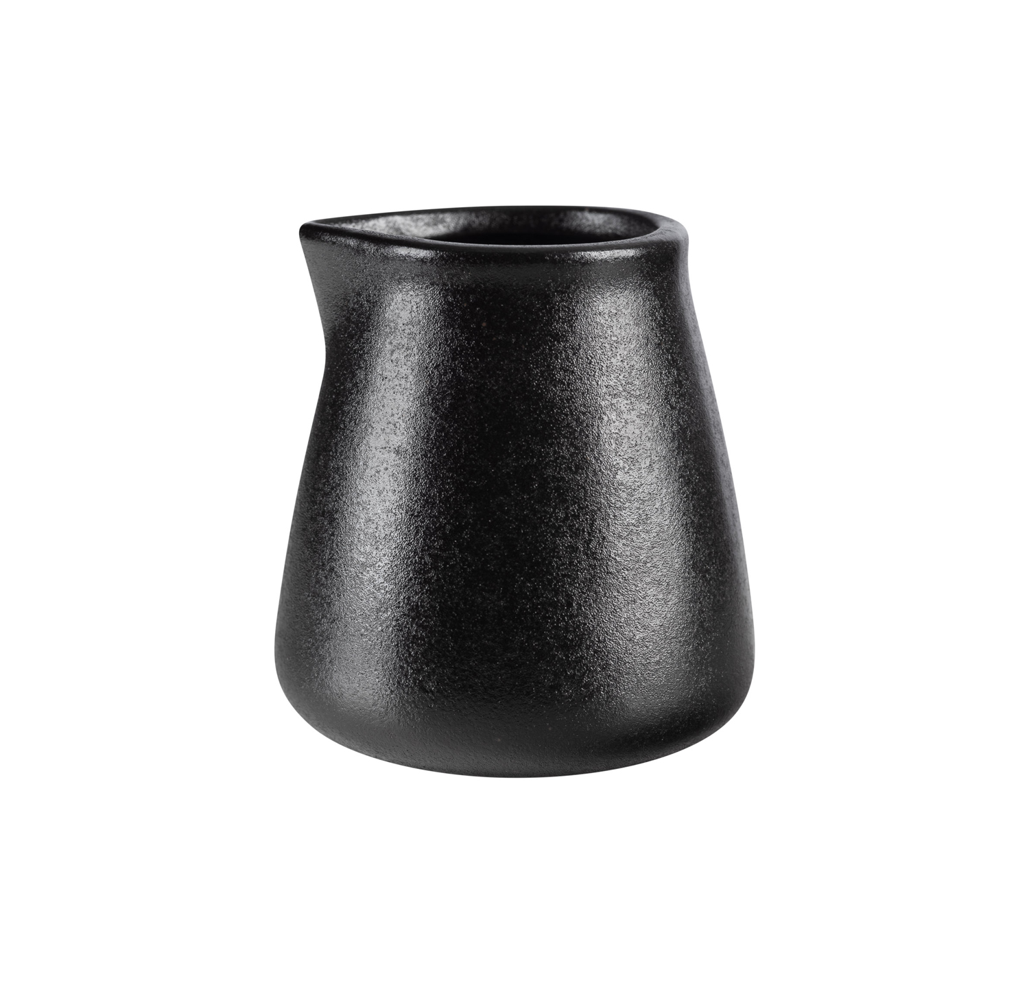 TEMPEST BLACK UNHANDLED JUG 200ML (DA-1124) (24)