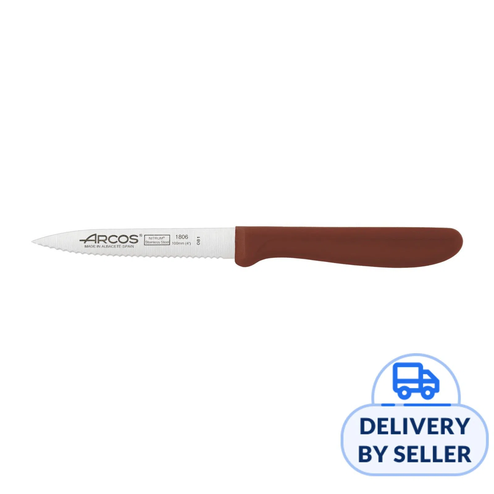 ARCOS PARING KNIFE SMOOTH 100MM BROWN (8.188628)