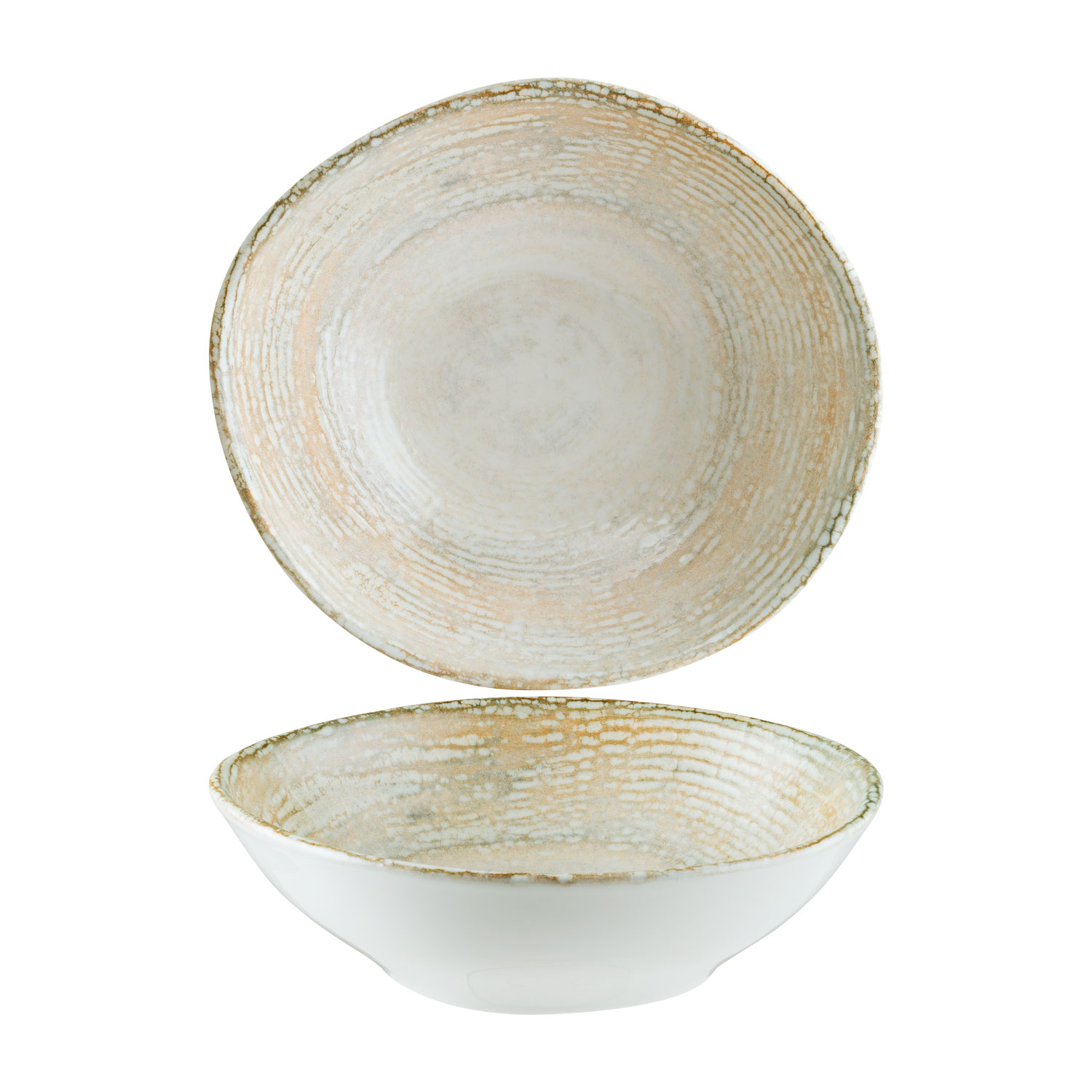 MADERA MINT VAGO BOWL 18CM 470ML (BN-MDRMTVAO18KS)(12)