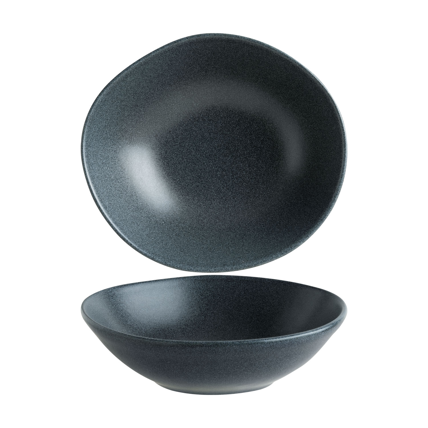 COSMOS BLACK VAGO BOWL 18CM 470ML (BN-COSBLVAO18KS)(12)