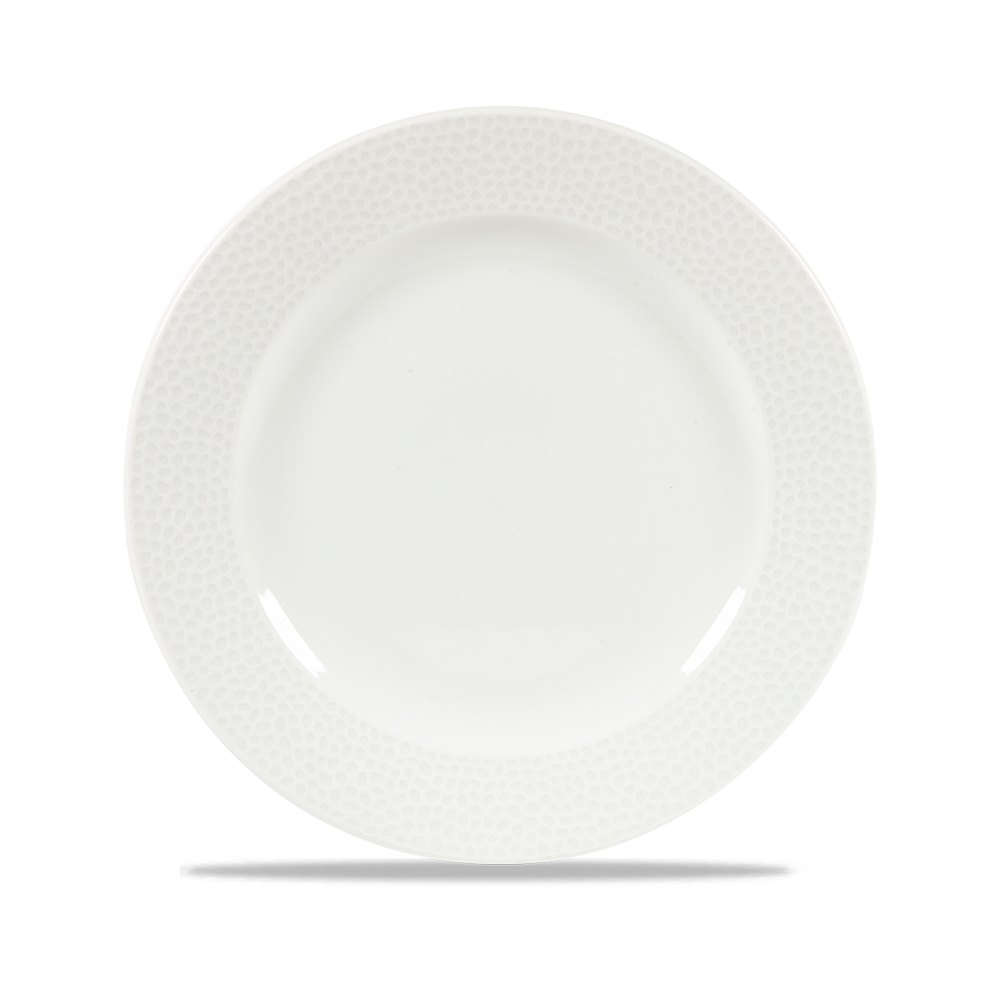 ISLA WHITE FOOTED PLATE 23.4CM (CC-WHIS-IF9.1)(12)