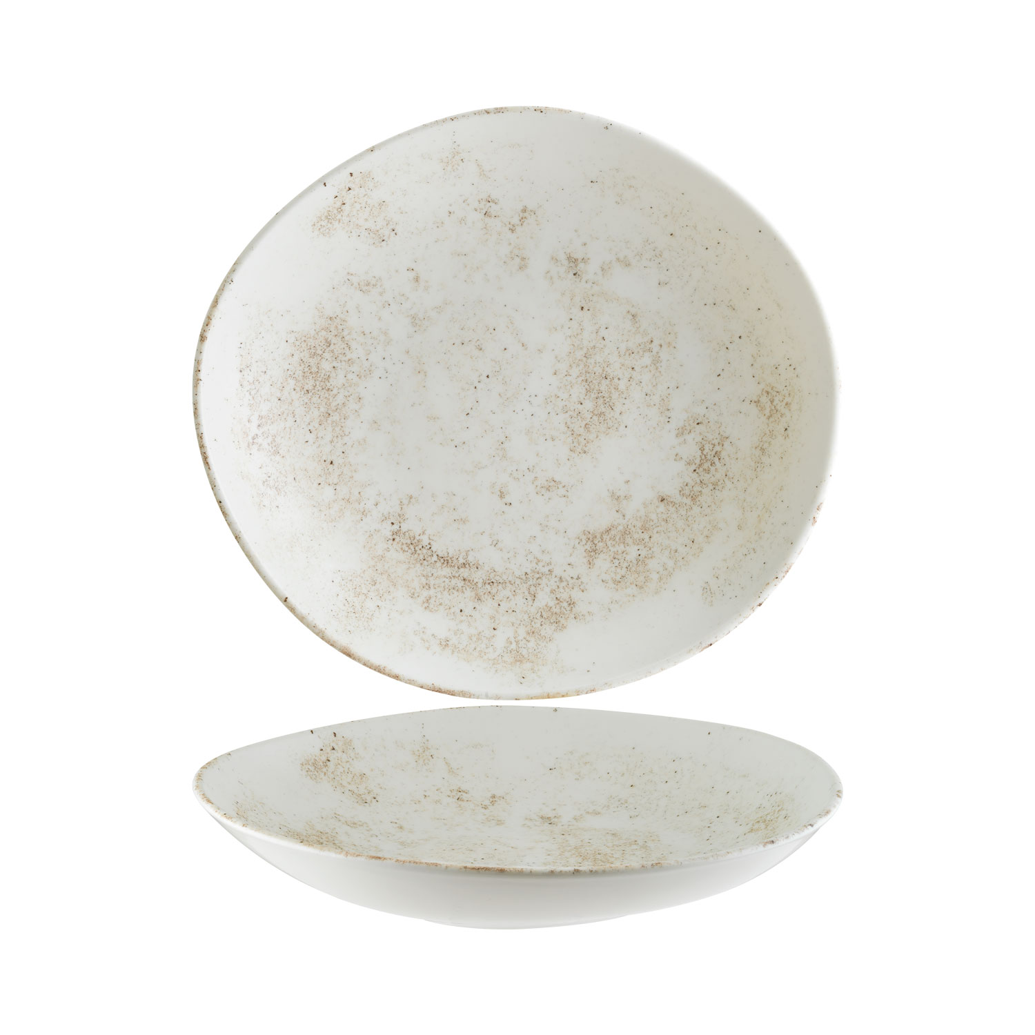 NACROUS MATT VAGO DEEP PLATE 26CM 1LT (BN-MT-NCRVAO26CK)(6)