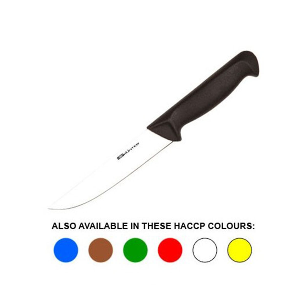 NOVA CHEF BONING KNIFE BROAD RED 150MM (CP36572)
