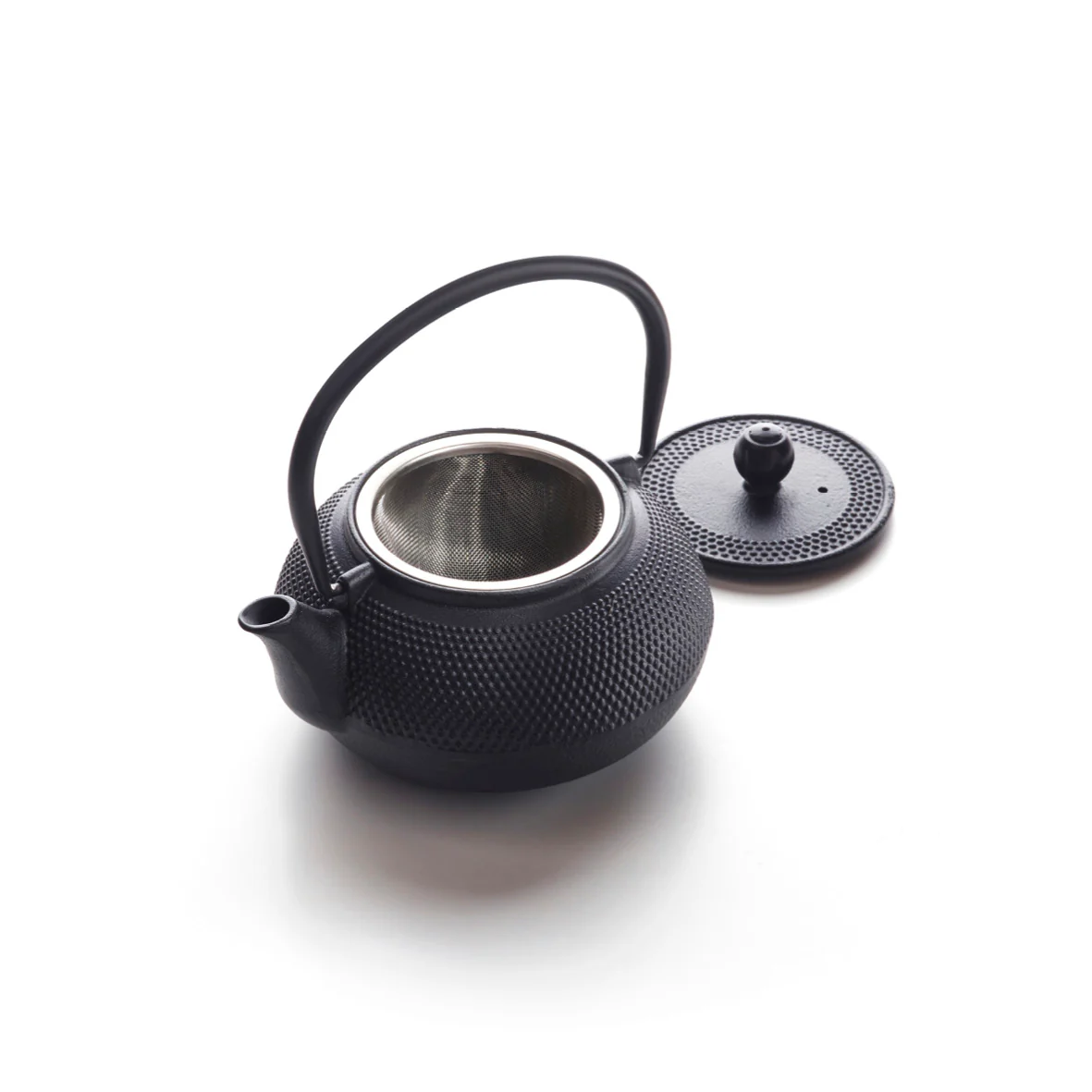URBAN TEXTURED BLACK TEA POT 600ML (NS55979)(1)