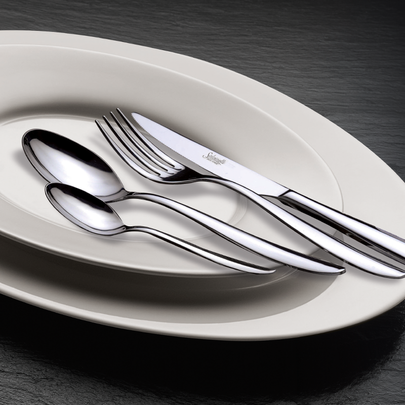 EXALT -18/10 DESSERT FORKS SALVINELLI (EXDF1810)(12)