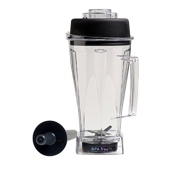 CARBON BLENDER JUG ROUND 2L - (INCL LID) F1/F2 (SY767J)