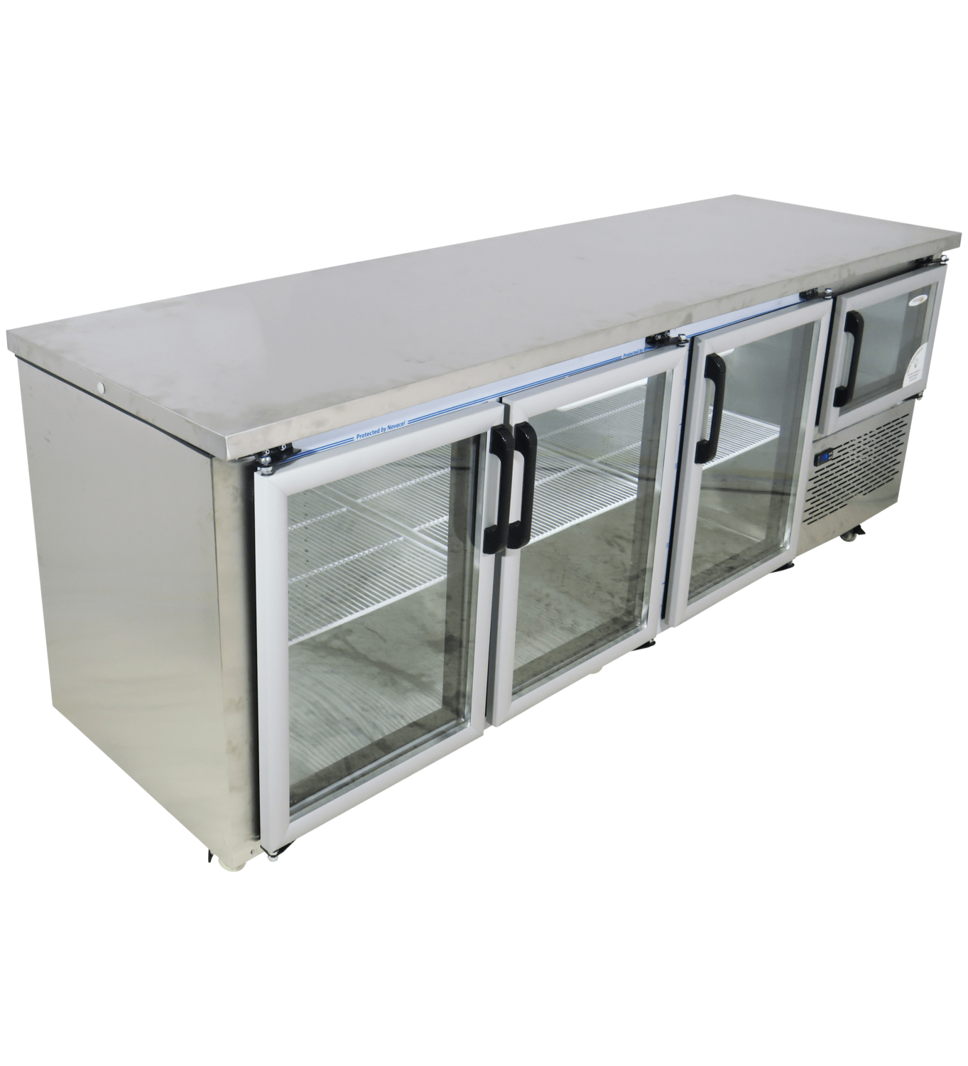 3.5 GLASS DOOR UNDERBAR R290 ( GD8SCH650) 2.4 METER 650MM