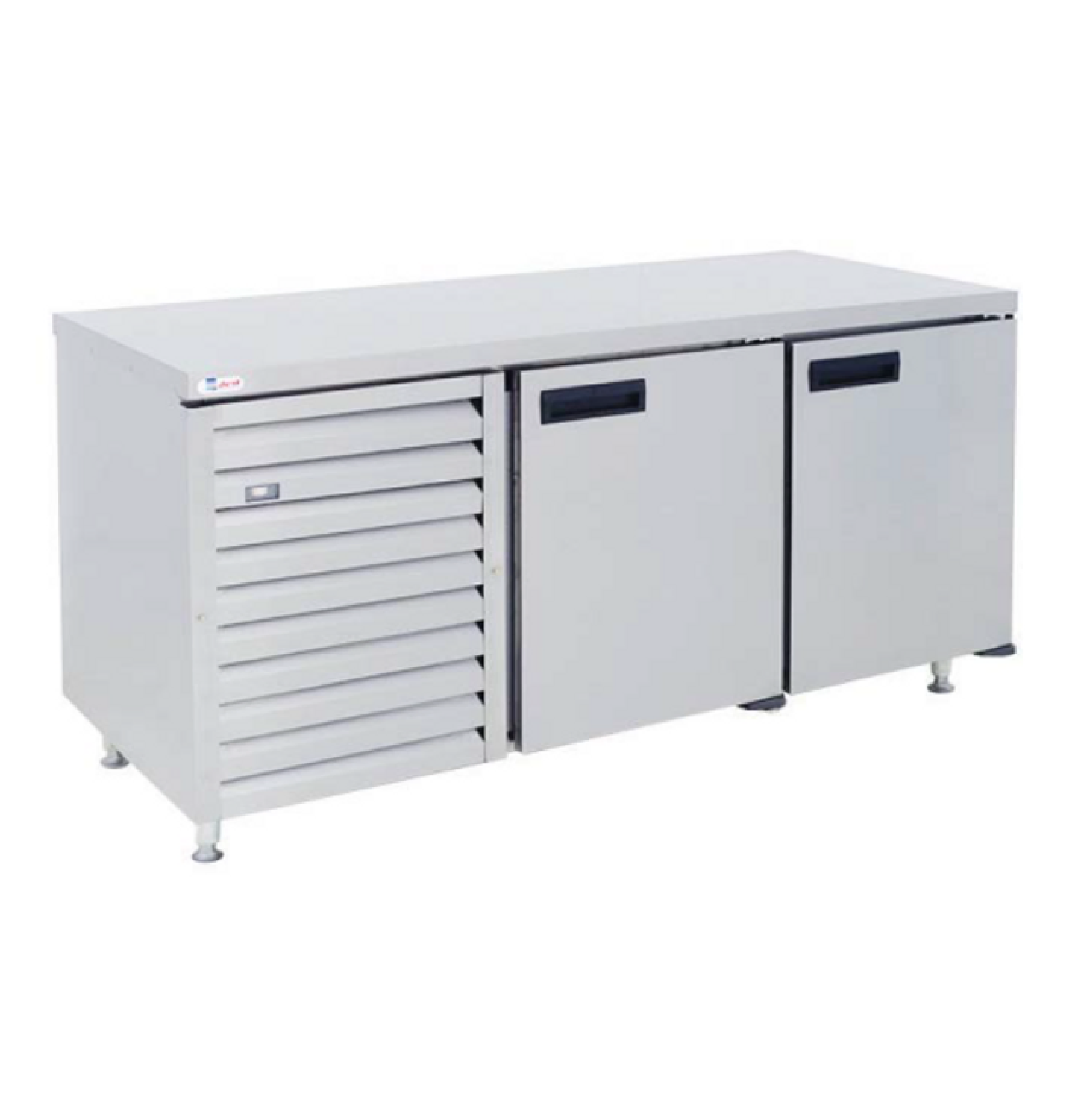 FREEZER  2 DOOR UNDERBAR S/STEEL 1.8 METER (FUB6S/C)