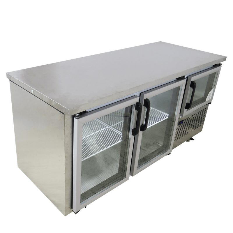 2.5 GLASS DOOR UNDERBAR FRIDGE 1.8 METER TFFW (EB1850SG)