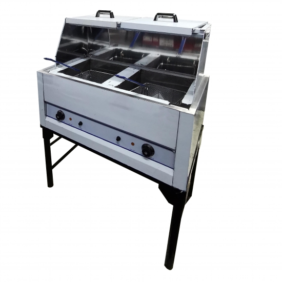 FRYER 2 PAN 12LT GAS F/M EXCL BASKETS (FRYR1029C1)