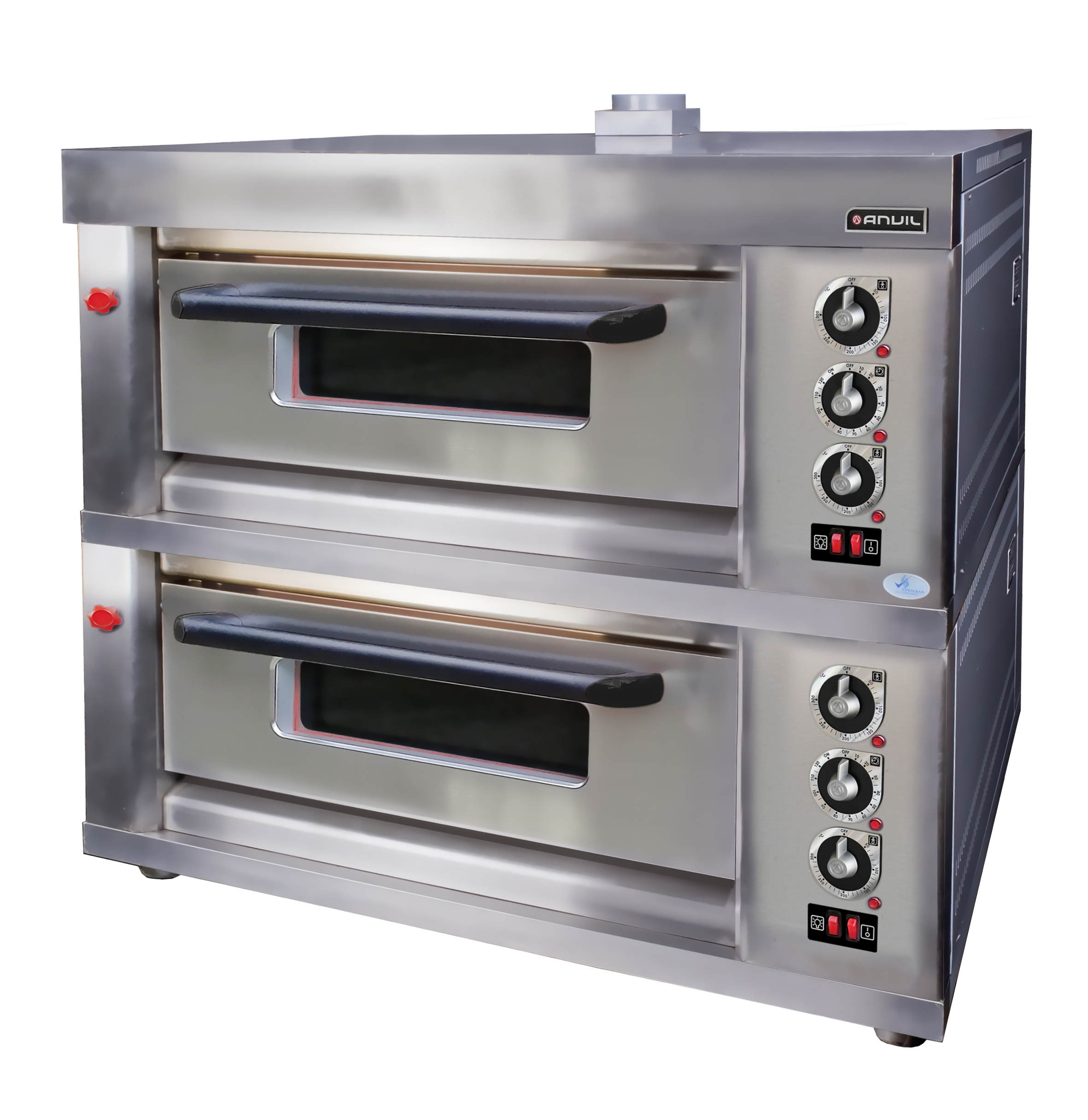 DECK OVEN ANVIL GAS 4 TRAY DOUBLE (DOA5002)