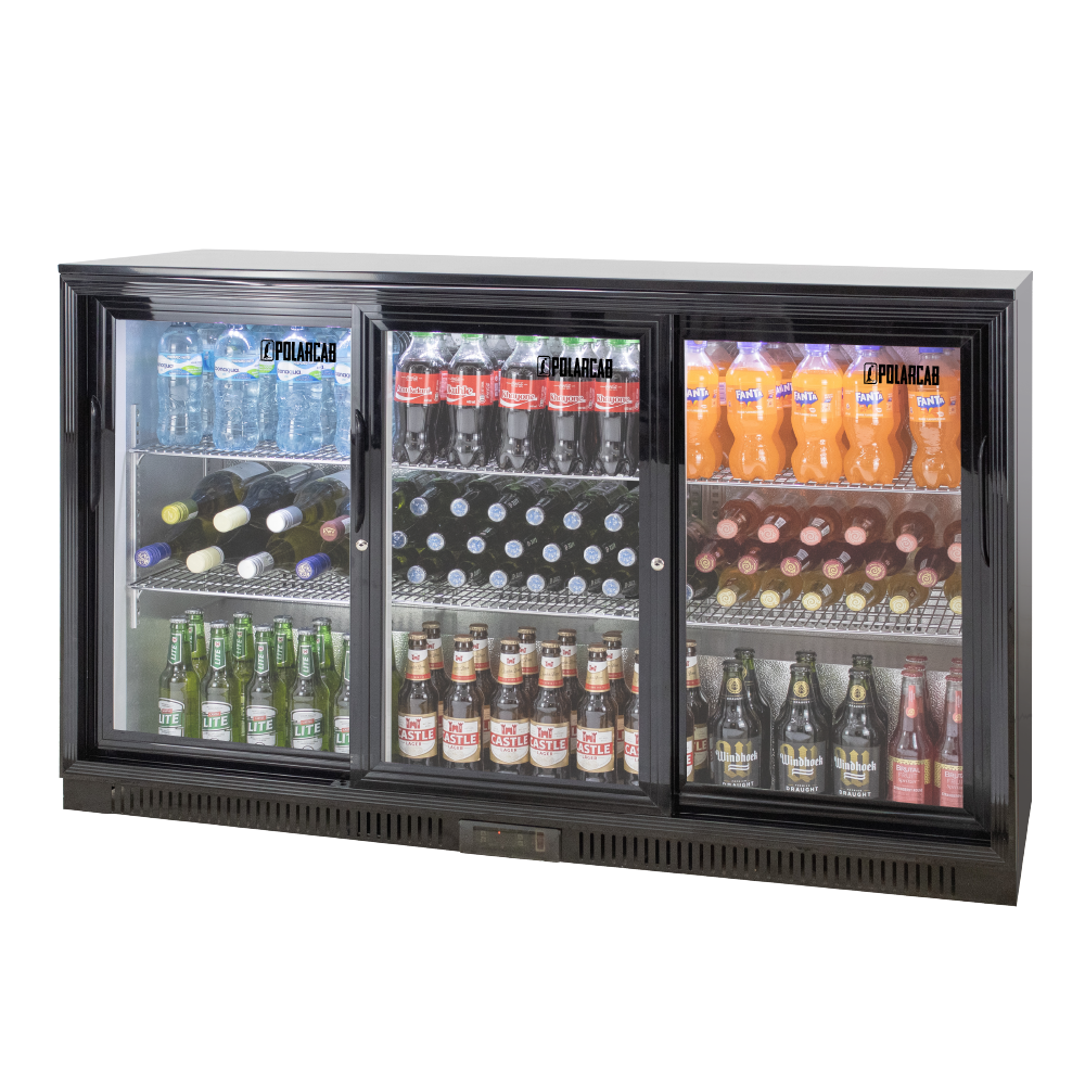 FRIDGE BACK BAR 3 SLIDING DOOR POLARCAB (BBP2003)